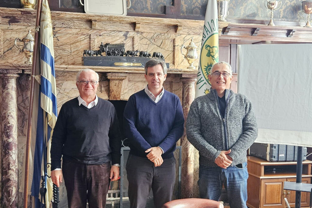 Reunidos con el presidente de la ARU