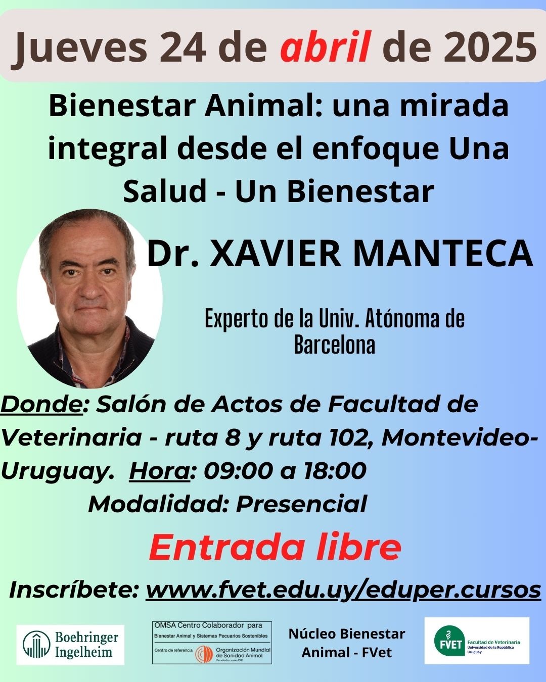 Bienestar Animal: una mirada integral desde el enfoque "Una salud, un bienestar"