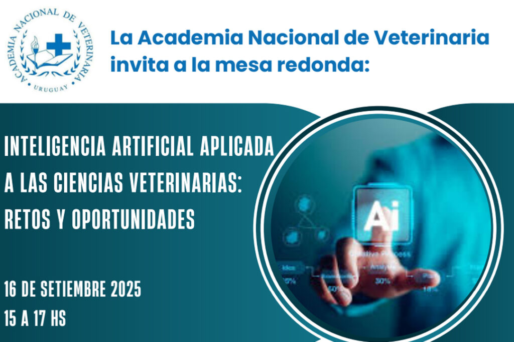 Mesa redonda: Inteligencia Artificial aplicada a las ciencias veterinarias: retos y oportunidades