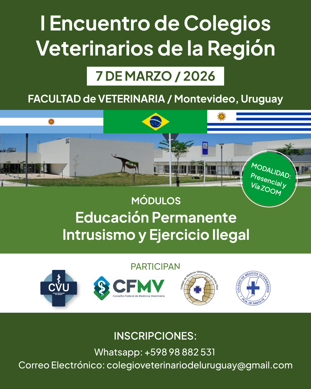 I Encuentro de Colegios Veterinarios de la Región
