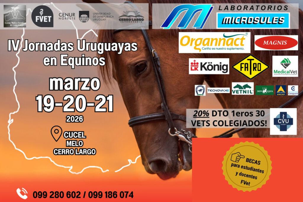 IV Jornadas Uruguayas en Equinos en Cerro Largo