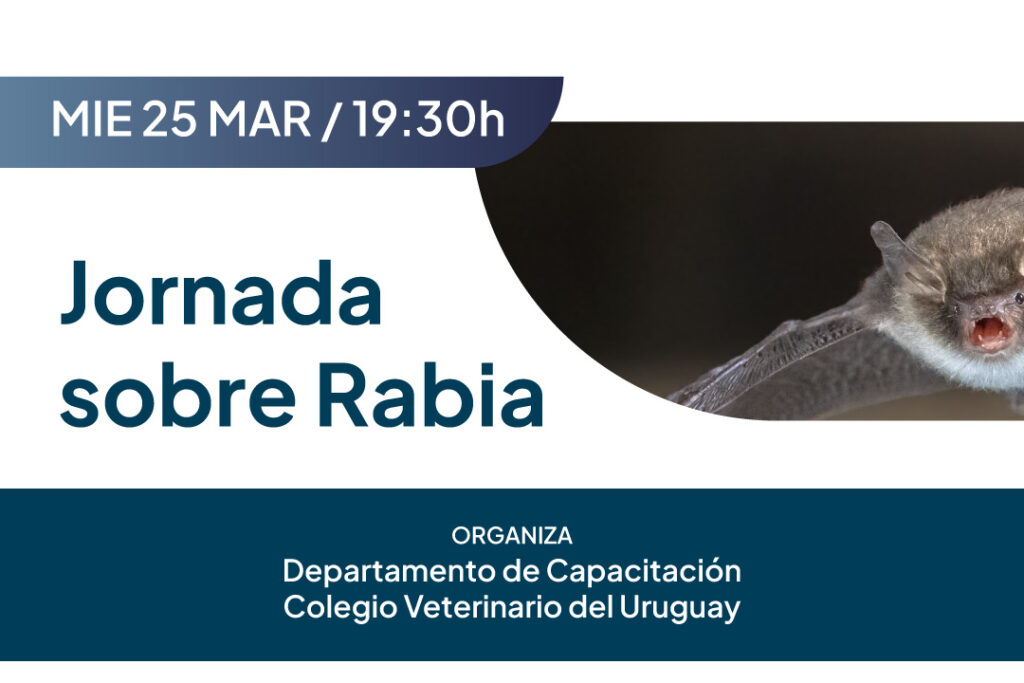 Jornada sobre Rabia el 25 de marzo