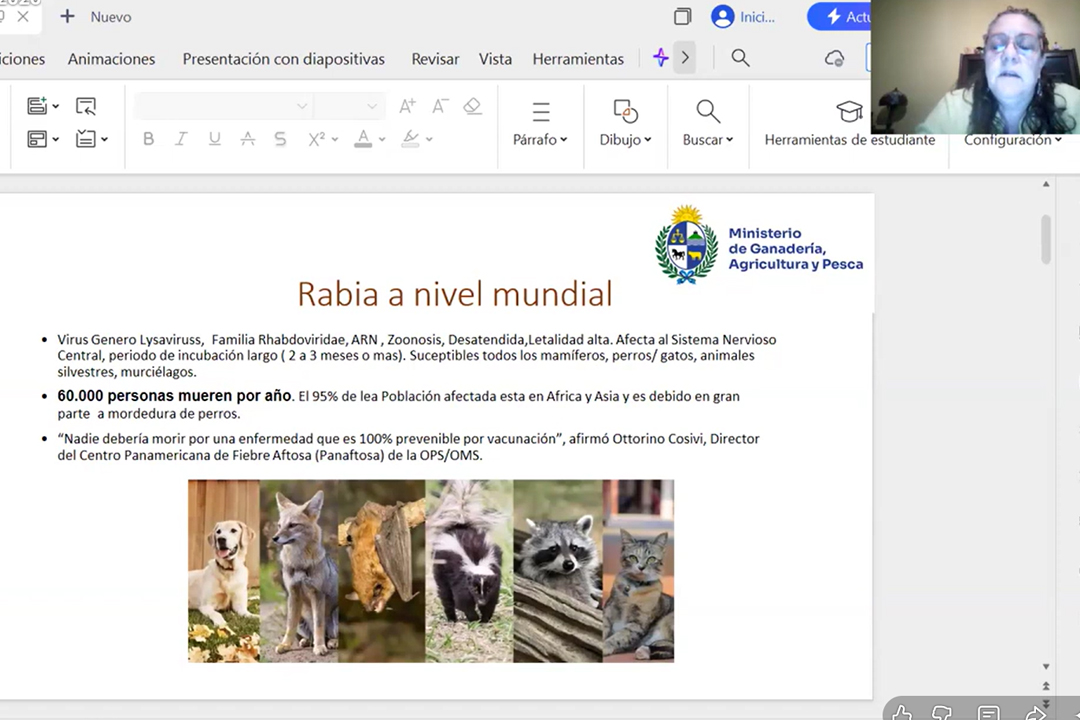 Vuelve a ver la Jornada sobre Rabia del 25 de marzo