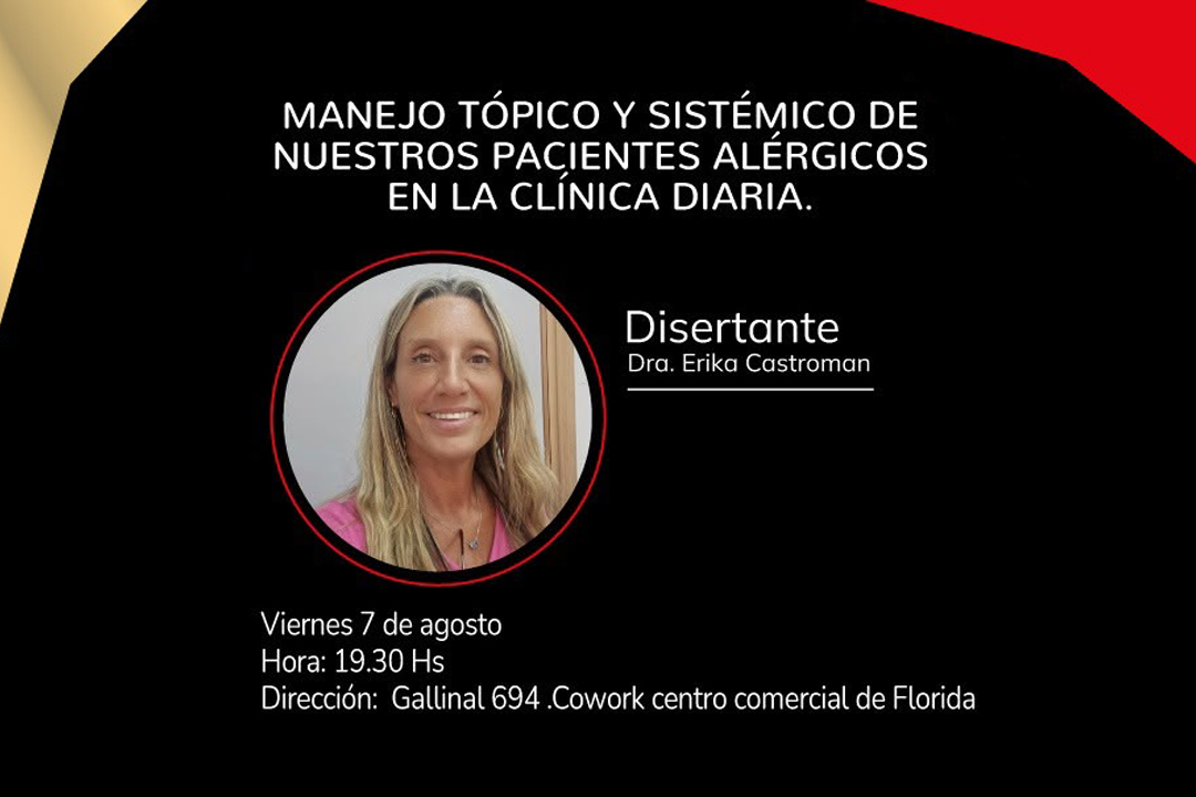 Manejo tópico y sistémico de nuestros pacientes alérgicos en la clínica diaria