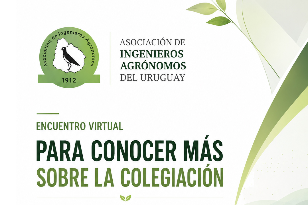 Participamos del encuentro "Para conocer más sobre la colegiación" de la Asociación de Ingenieros Agrónomos del uruguay